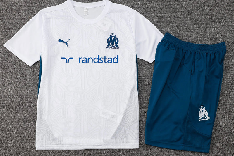 Shirt and Shorts Training Olympique de Marseille Kind 24/25