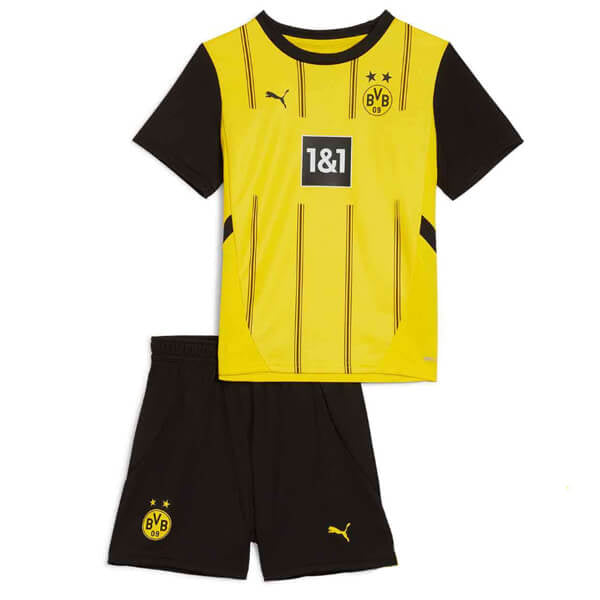 T-shirt and Shorts per Kind Borussia Dortmund Home 24/25