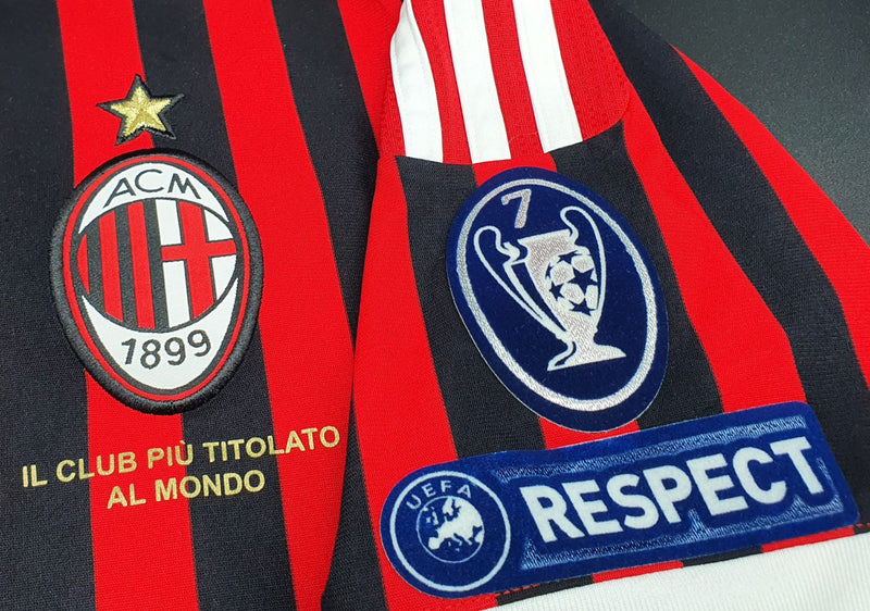 Shirt Retro AC Milan 11/12 -Patch and Scudetto