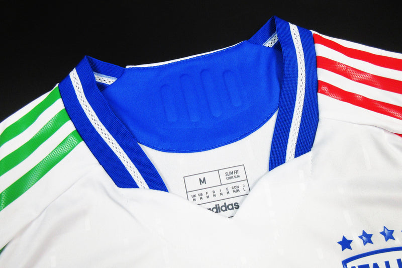 Shirt Italy Away Spelerversie 24/25 Euro2024