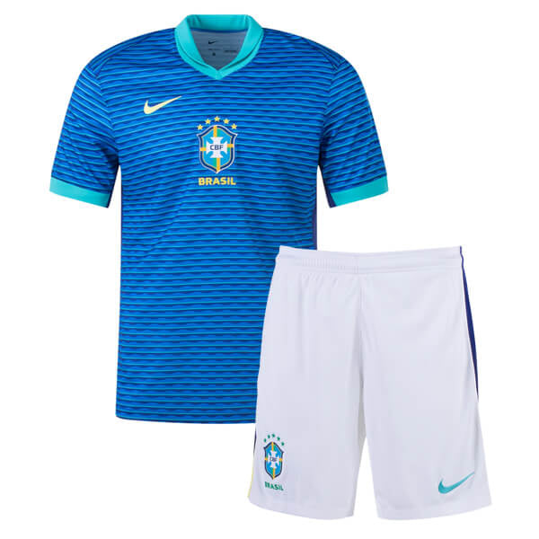 T-shirt and Shorts per Kind Brazil Away 24/25