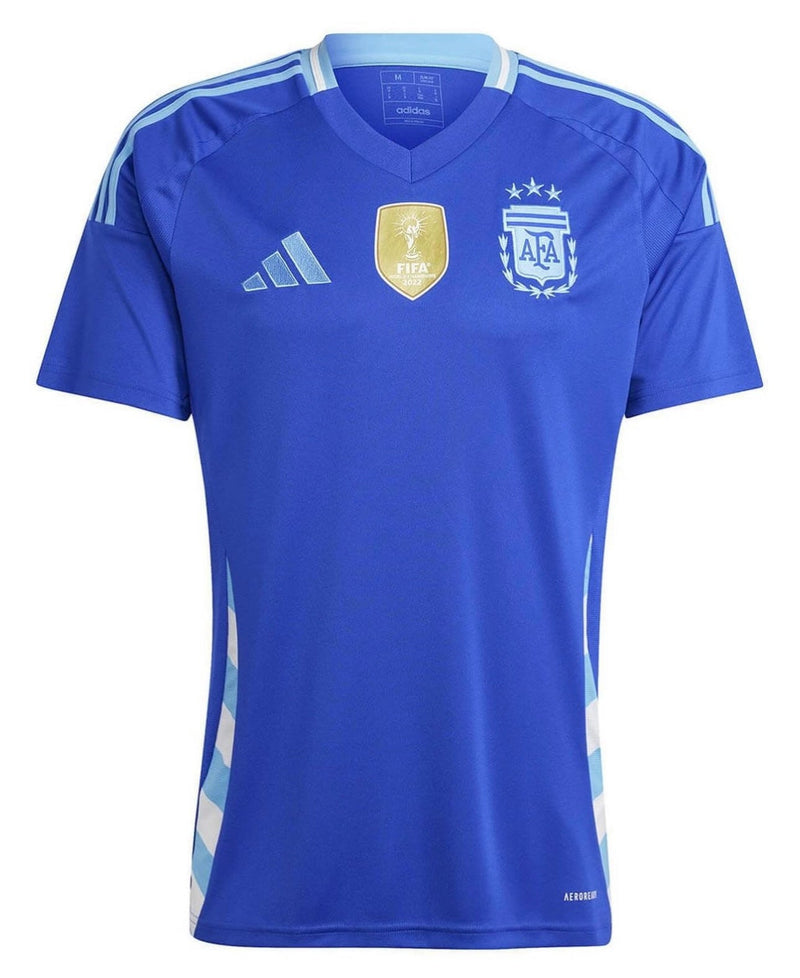 SHIRT ARGENTINA Away 24/25 - CON TOPPA DEL CAMPIONE DELLA COPPA DEL MONDO