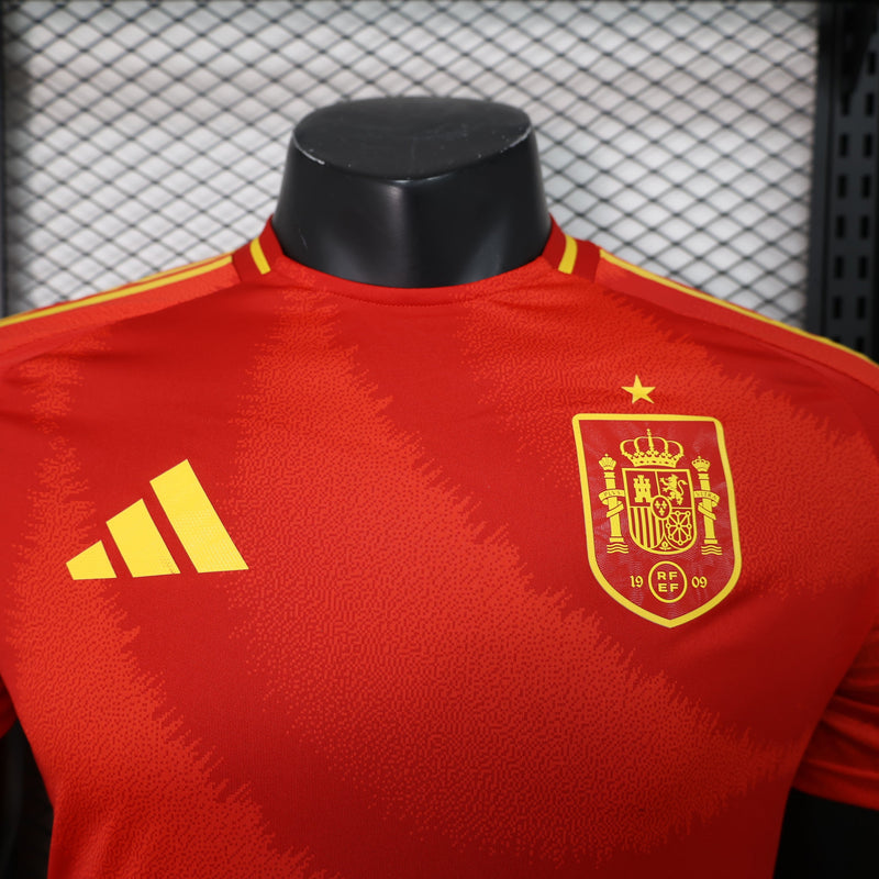 Shirt Spain Home 24/25 Spelerversie Euro2024