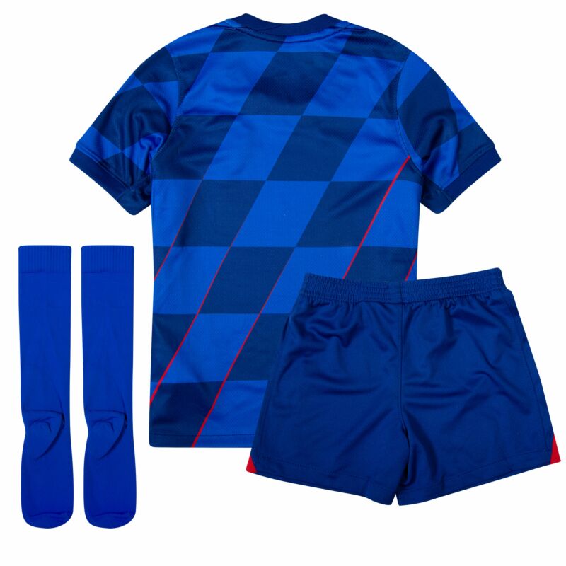 T-shirt and Shorts per Kind Croatia Away 24/25 -Sokken