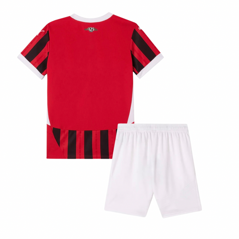 T-shirt and Shorts per Kind AC MILAN Home 24/25