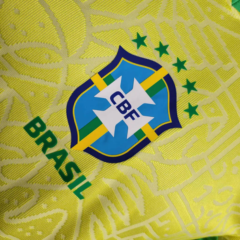 Shirt Brazil Home 24/25 - Spelerversie