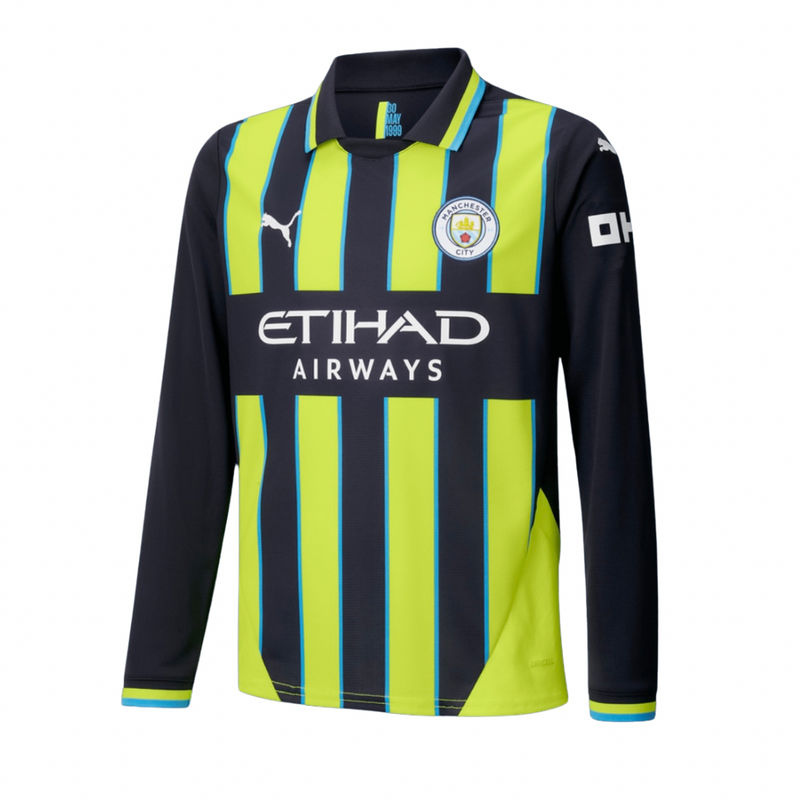 Shirt Manchester City Away 24/25 - Manica Lunga