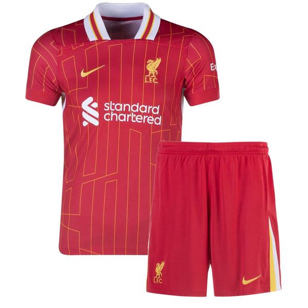 T-shirt and Shorts per Kind Liverpool Home 24/25