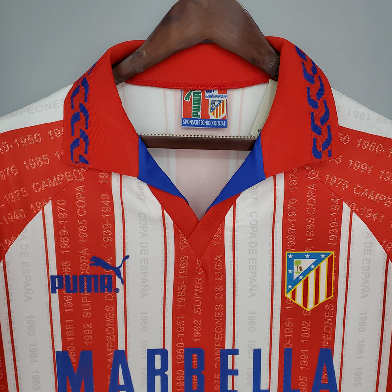 Shirt Atletico de Madrid Retro Home 95/96