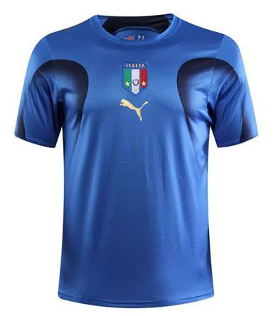 Shirt Retro Italy Home 2006