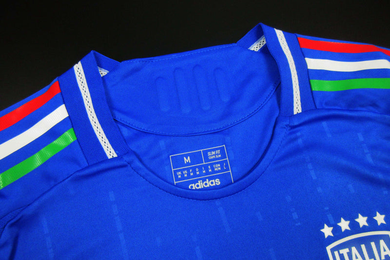 Shirt Italy Home Spelerversie 24/25 Euro2024