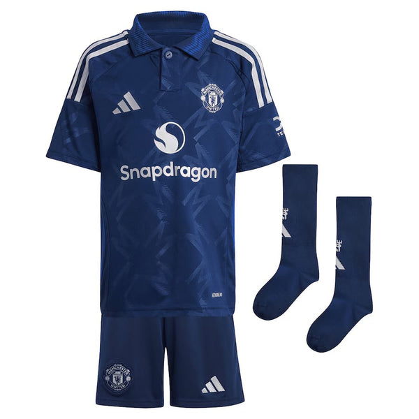 T-shirt and Shorts per Kind Manchester United Away 24/25 -Sokken