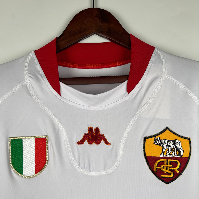 Shirt Retro Roma Away 01/02