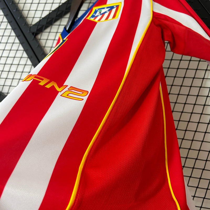 Shirt Atletico de Madrid Retro Home 04/05