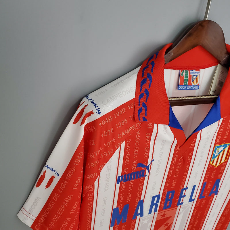 Shirt Atletico de Madrid Retro Home 95/96