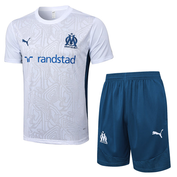 Shirt and Shorts Training Olympique de Marseille Kind 24/25