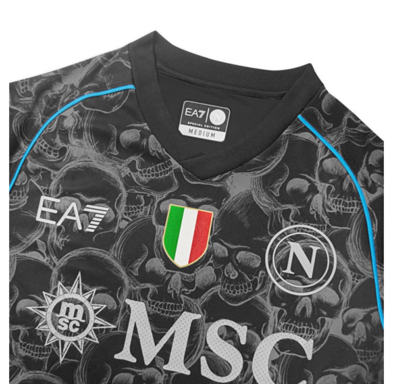 SSC Napoli Shirt Gara Halloween Special Edition 23/24 -Scudetto