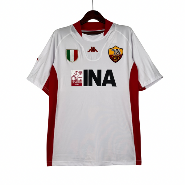 Shirt Retro Roma Away 01/02