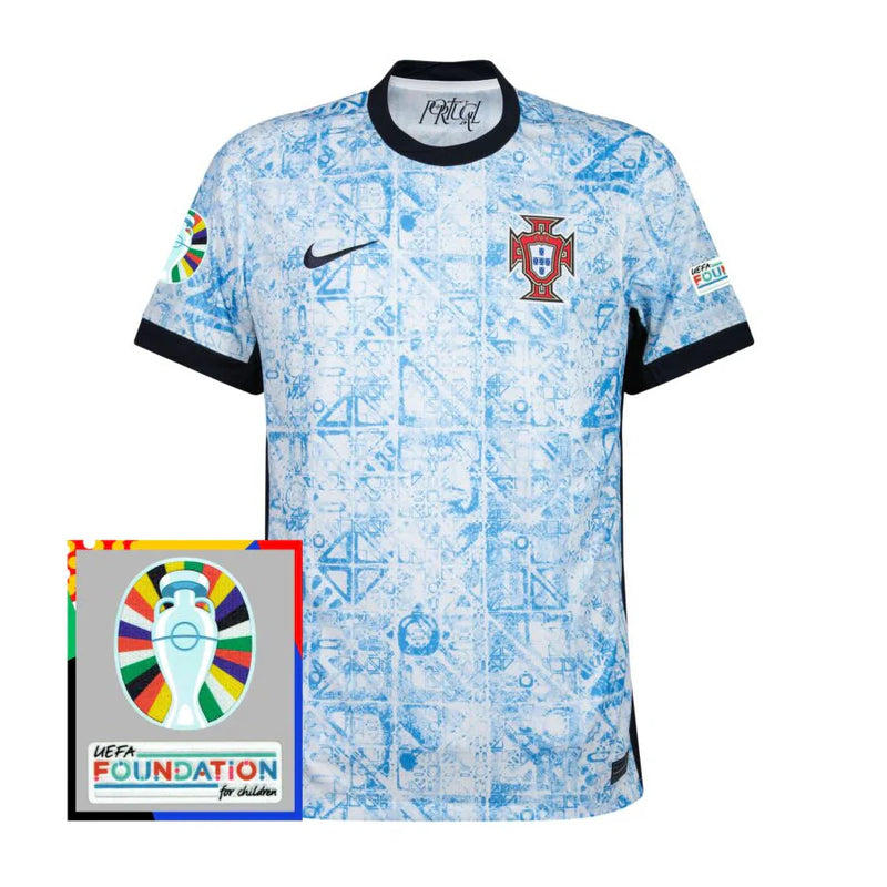 Shirt Portugal Away 24/25 -Patch Euro