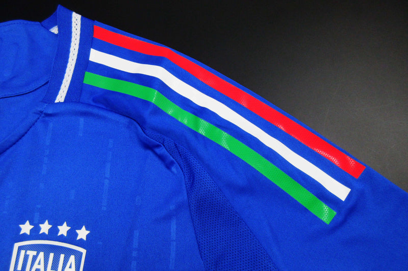 Shirt Italy Home Spelerversie 24/25 Euro2024