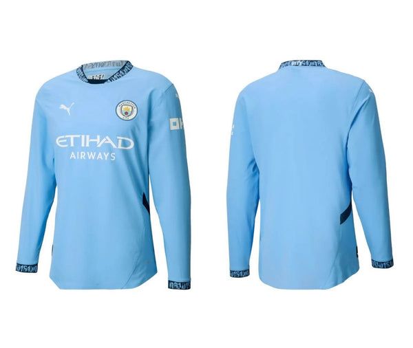 Shirt Manchester City Home 24/25 - Manica Lunga