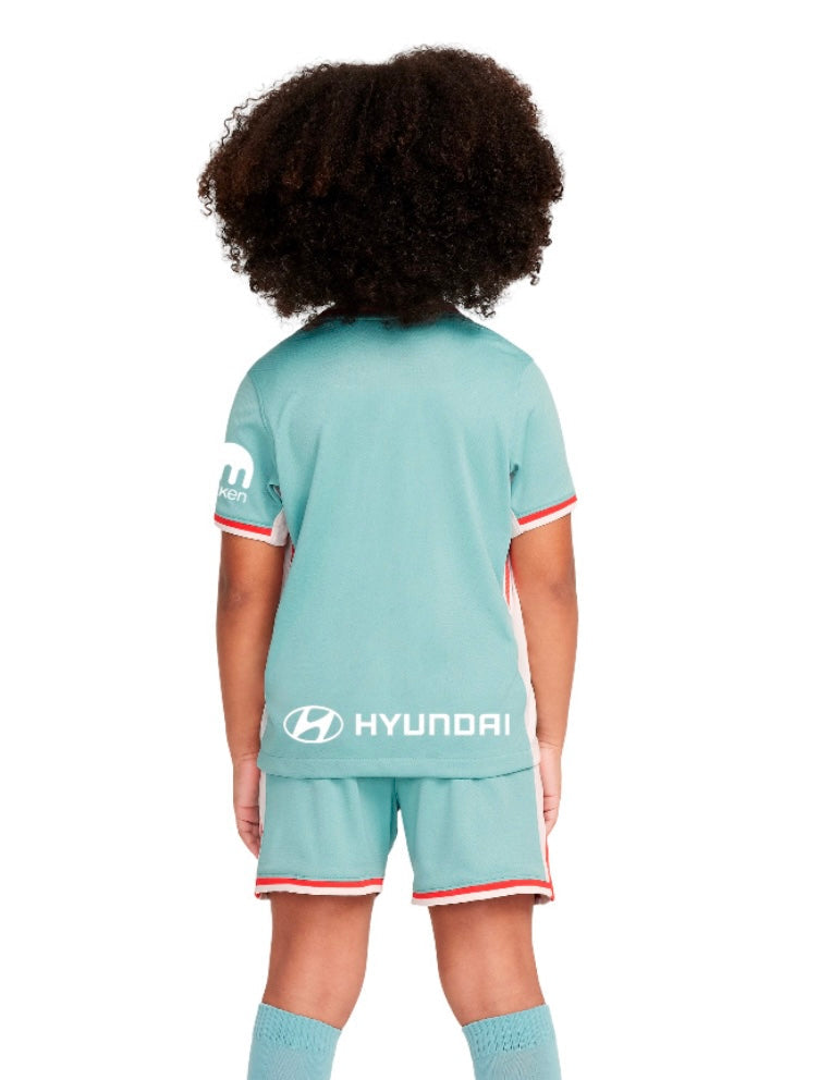 T-shirt and Shorts per Kind Atletico de Madrid Away 24/25