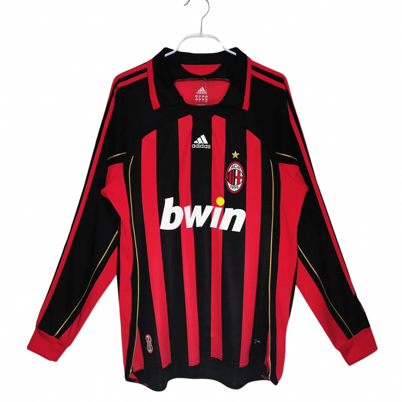 SHIRT AC MILAN Retro Home 06/07 MANICHE LUNGHE