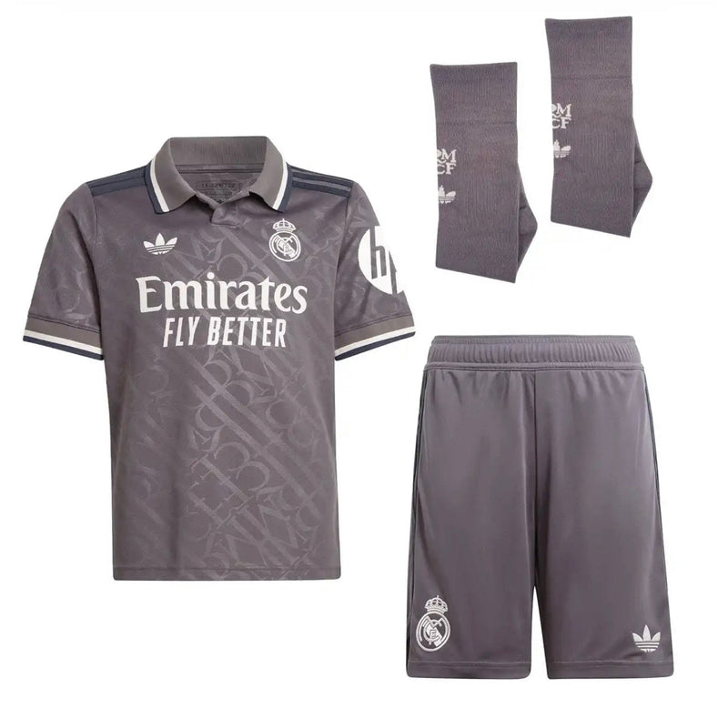 T-shirt and Shorts Kind Real Madrid Third 24/25 -Sokken