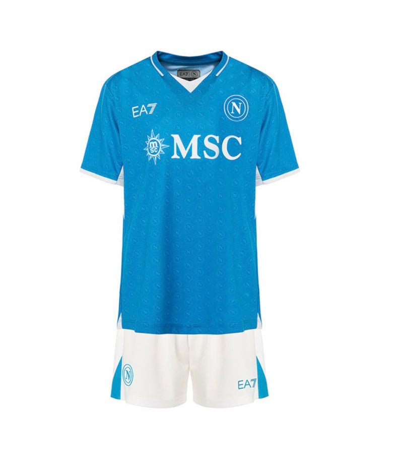 T-shirt and Shorts per Kind Napoli Home 24/25