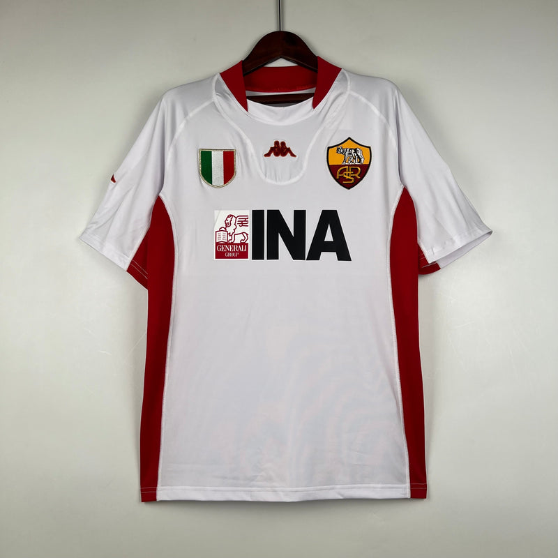 Shirt Retro Roma Away 01/02