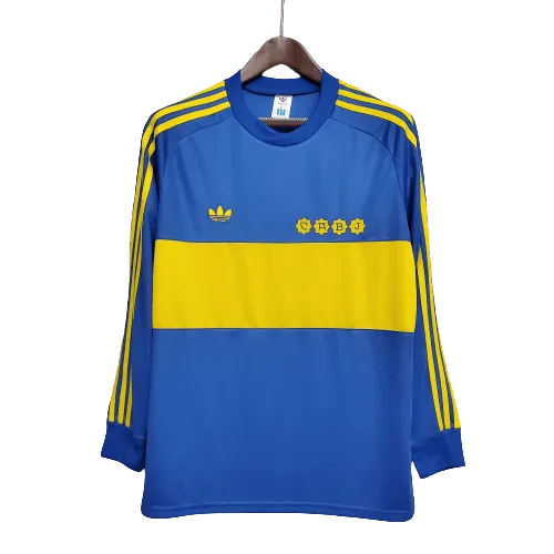 Shirt Boca Juniors Retro 1981 Manica lunga