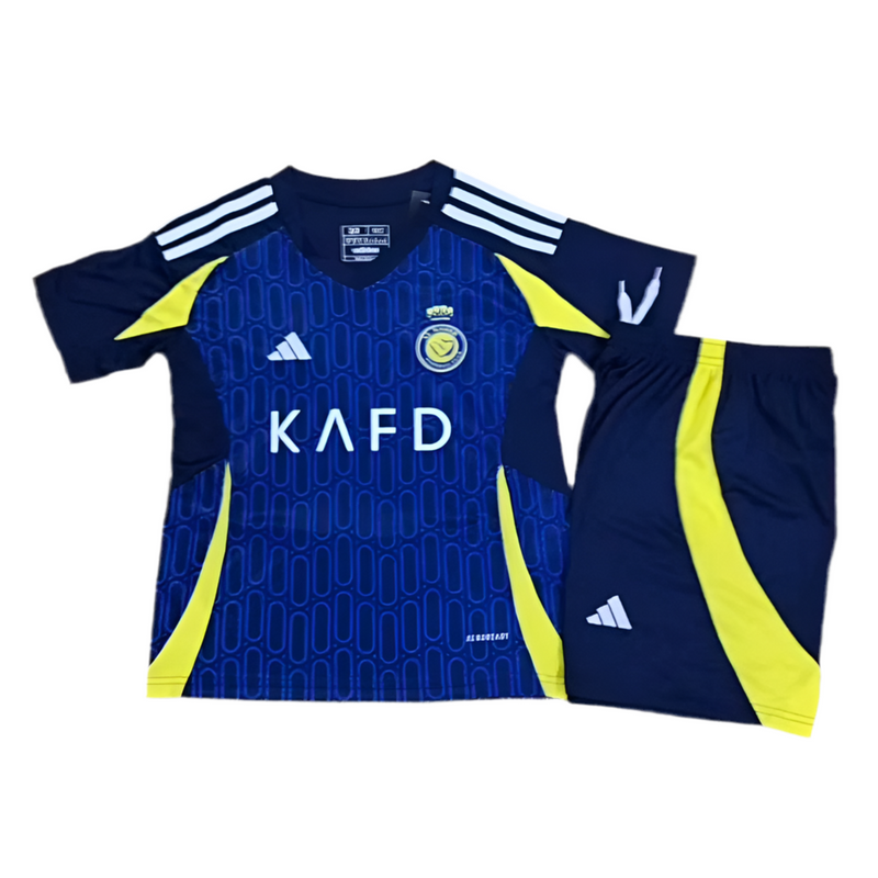 T-shirt and Shorts per Kind Al-Nassr Away 24/25