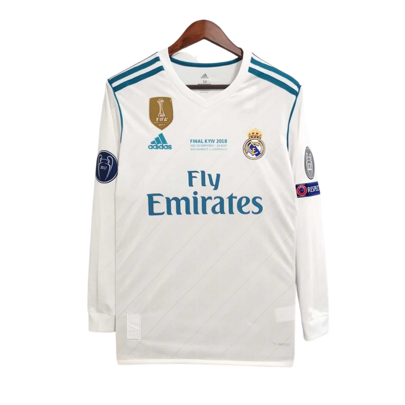 Shirt del Real Madrid Manica Lunga Retro 2017/18 -Patch