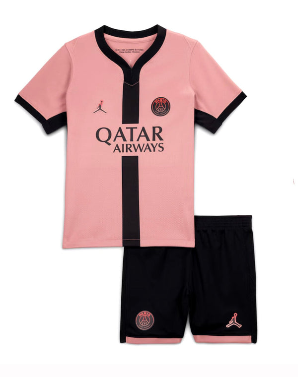 T-shirt and Shorts per Kind PSG x Jordan Third 24/25