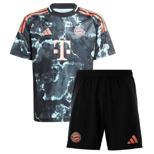 T-shirt and Shorts per Kind Bayern Monaco Away 24/25