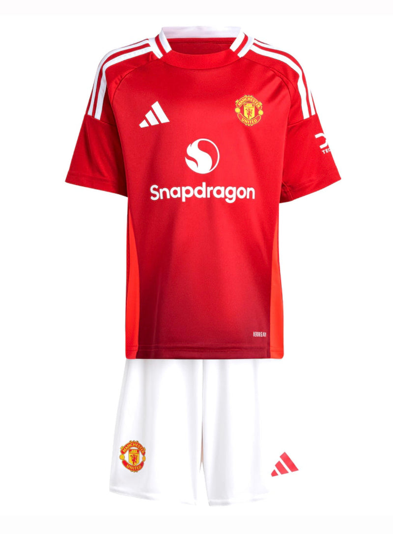 T-shirt and Shorts per Kind Manchester United Home 24/25