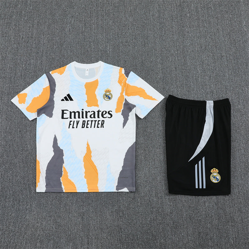 Training shirt and shorts from Real Madrid 24/25