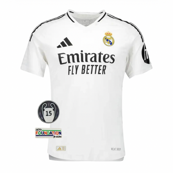 Shirt Real Madrid Home 24/25 - Spelerversie -Patch UCL