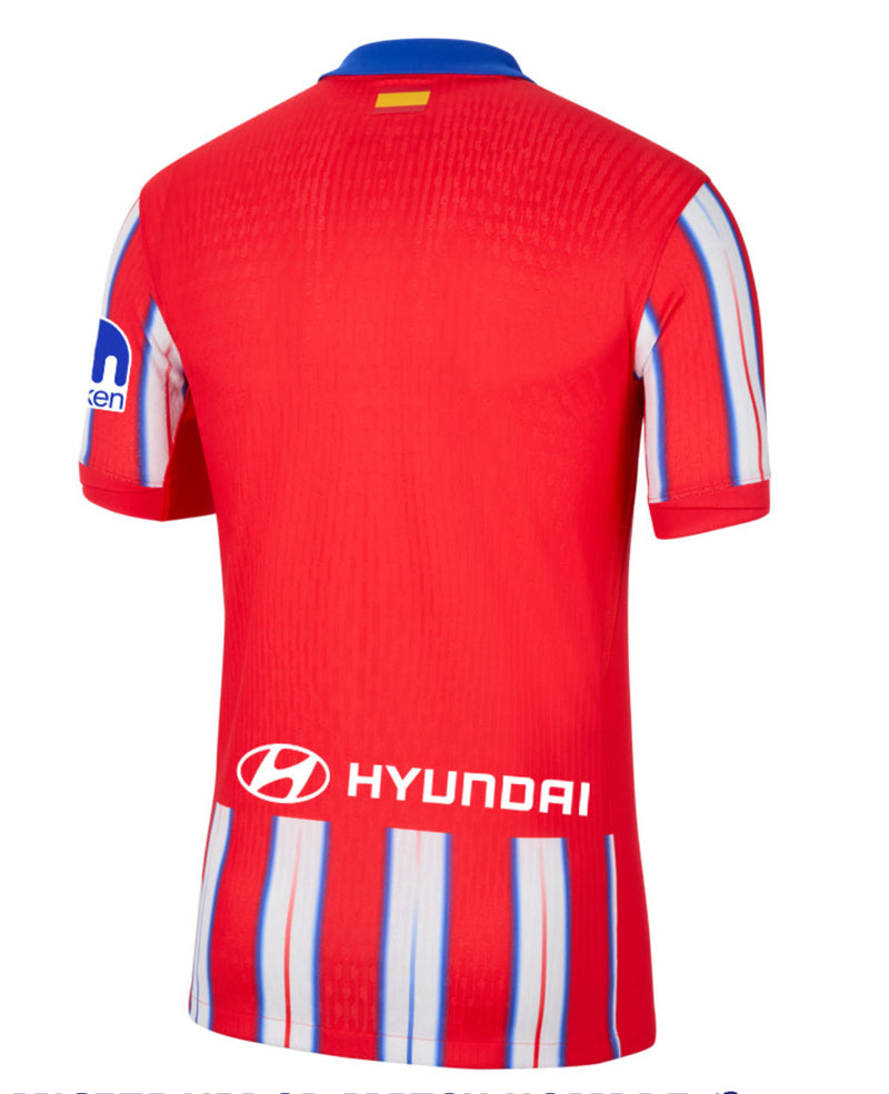 Shirt Atlético de Madrid Home Spelerversie 24/25