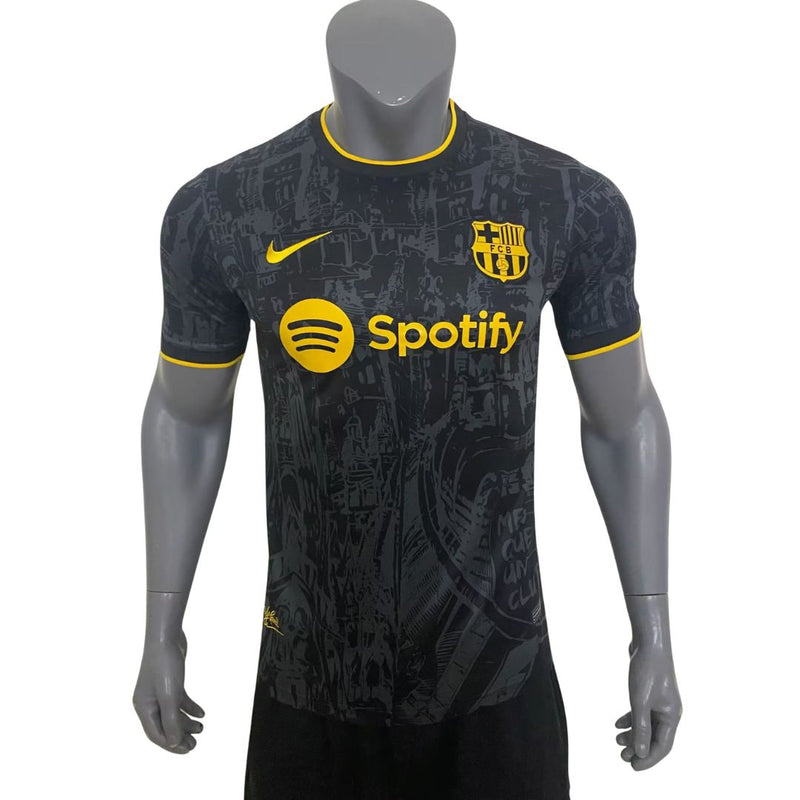 Shirt Barcellona nero grigio 23/24