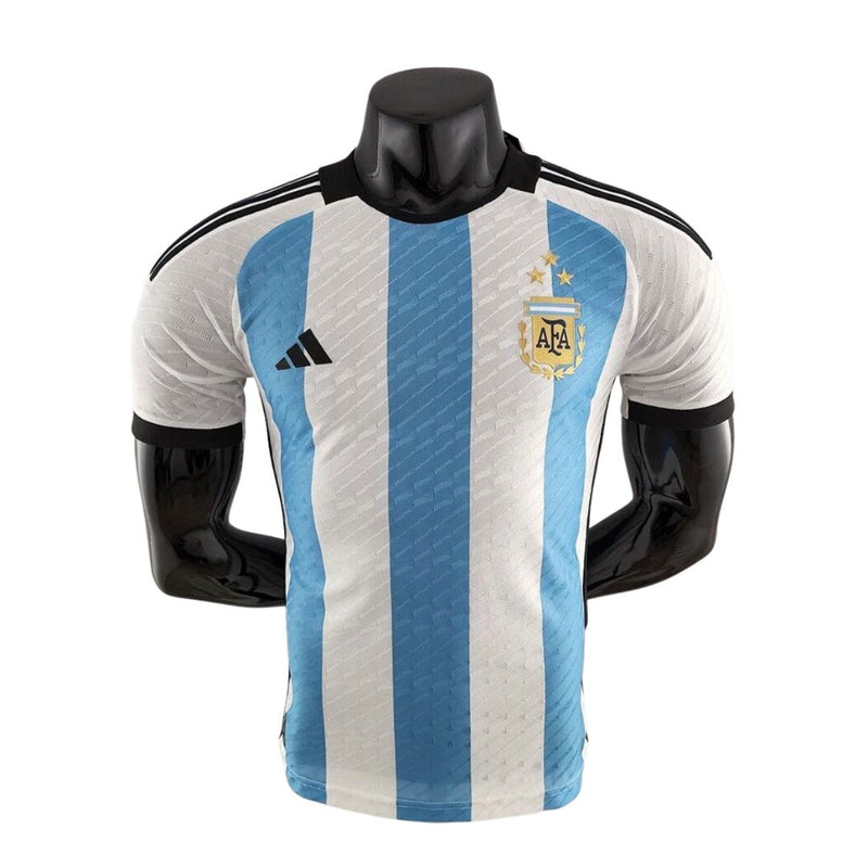 SHIRT ARGENTINA I - 3 STELLE - 22/23 - BIANCA E AZZURRA - VERSIONE GIOCATORE