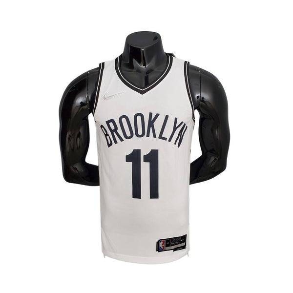 75° Verjaardag IRVING#11 Brooklyn Nets Shirt NBA bianca