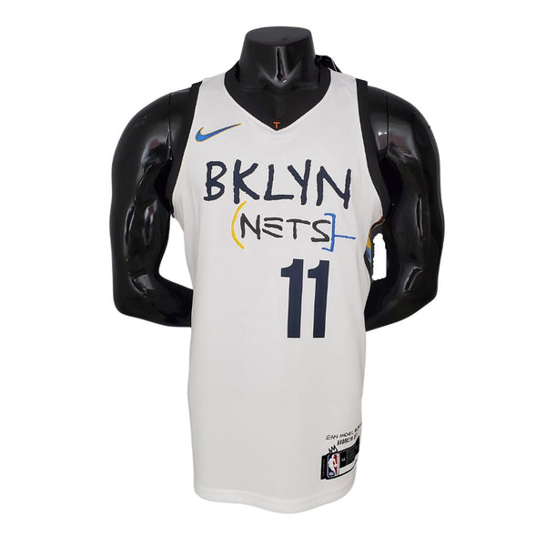 Shirt NBA IRVING#11 Brooklyn Nets Graffiti bianca