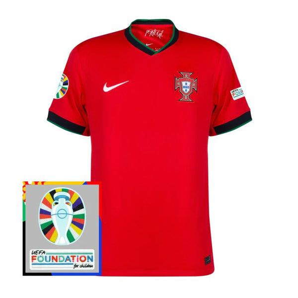 Shirt Portugal Home 24/25 -Patch Euro