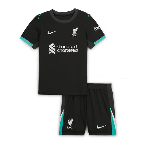 T-shirt and Shorts per Kind Liverpool Away 24/25