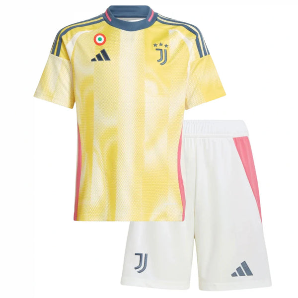 T-shirt and Shorts per Kind Juventus Away 24/25