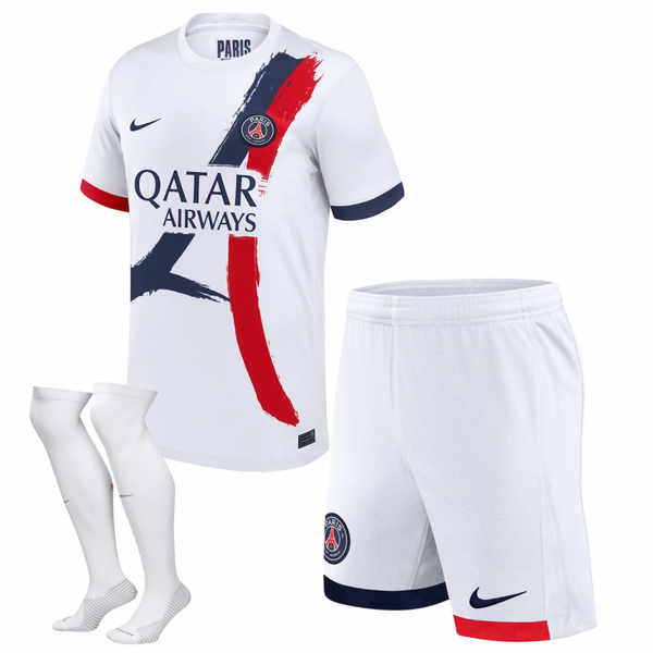 T-shirt and Shorts per Kind PSG Away 24/25 -Sokken