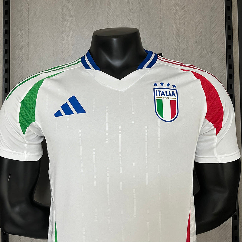 Shirt Italy Away Spelerversie 24/25 Euro2024