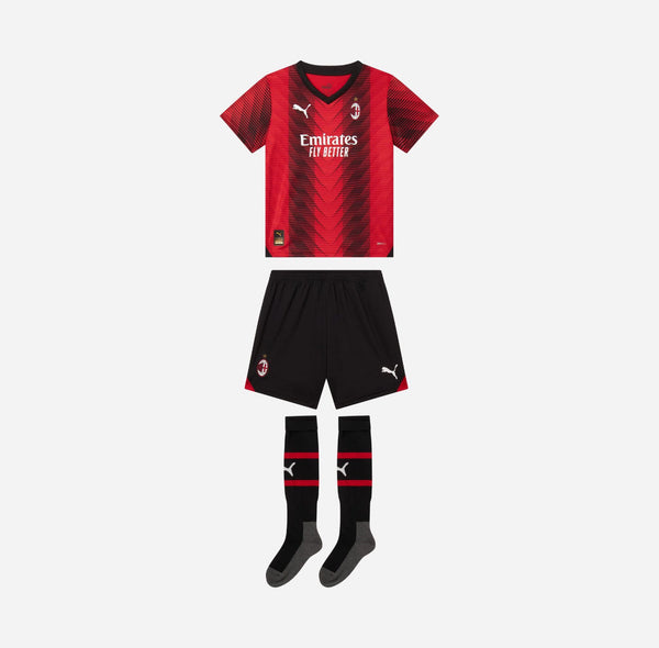 T-shirt and Shorts per Kind AC MILAN Home 23/24 -Calzini