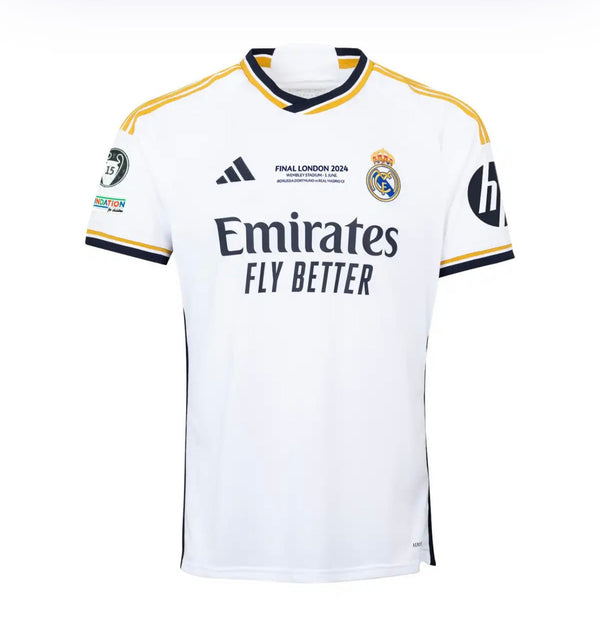 Shirt Real Madrid Home 23/24 - Campeón 15 - Patch UCL + CWC